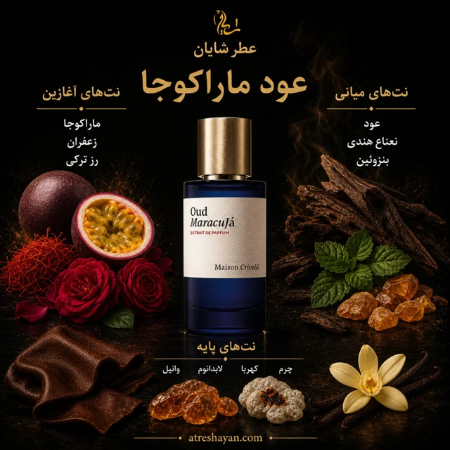عطر شایان - رایحه عود ماراکوجا
