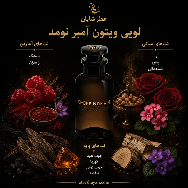 عطر شایان - رایحه آمبر نومد